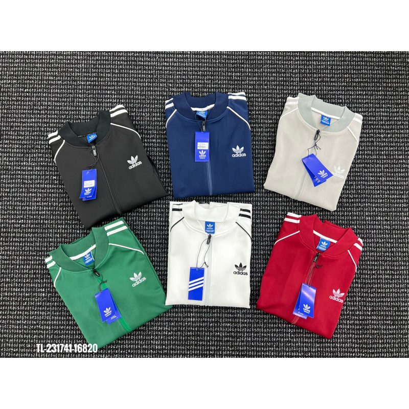 ✨Áo ADD Full màu 3 sọc - Áo Khoác adidas Nam Nữ Siêu Hot SS24✨