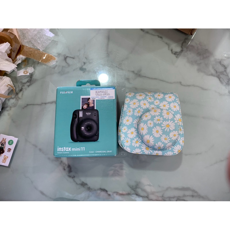 máy ảnh chụp có ảnh luôn instax mini 11 kèm bao da