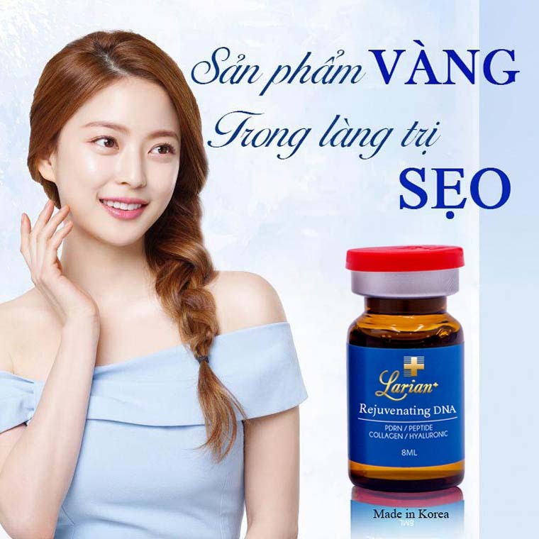 Lọ tế bào gốc phục hồi sẹo rỗ, tái tạo căng bóng da Larian 8ml
