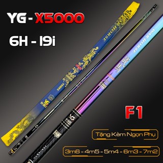 (Chính hãng) Cần câu tay YG - X5000 ( 6H - 19i ) F1