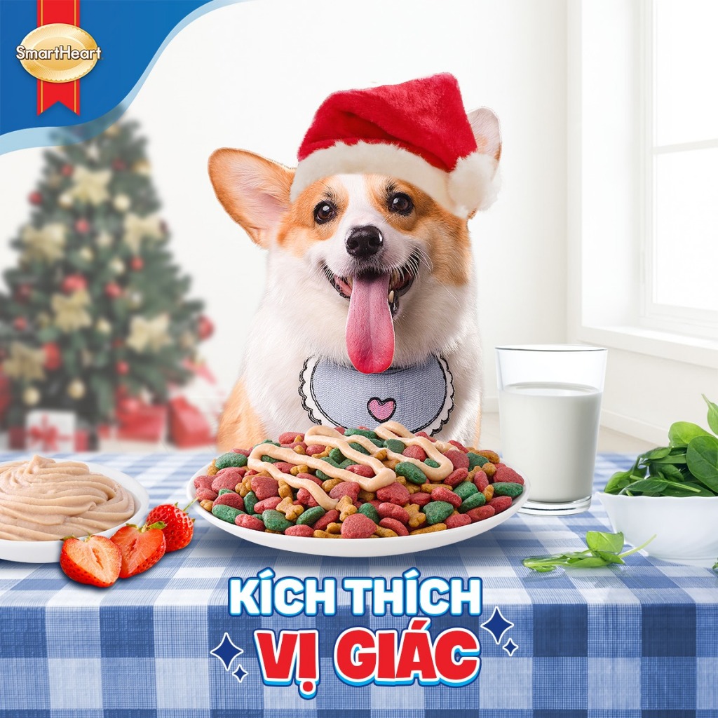 Soup  thưởng cho chó Smartheart gói 4 thanh 15gr - Đủ mùi vị