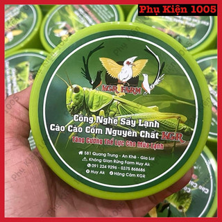 Hạt cào cào kgr công nghệ sấy lạnh giữ nguyên dưỡng chất giup chim nhanh đạt lửa tăng lực đánh
