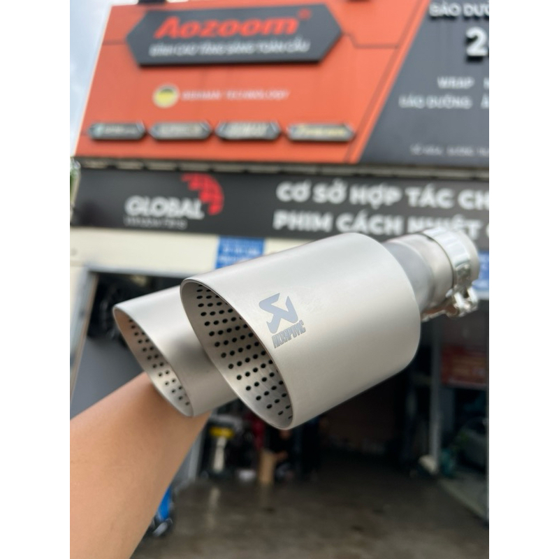 Ống xã Akapovic Độ cho xe Ô Tô