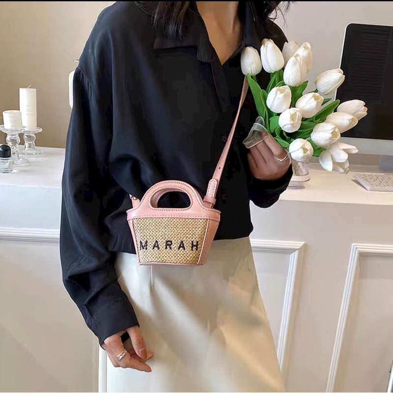 Túi xách cầm tay đeo chéo mini cho mẹ và bé