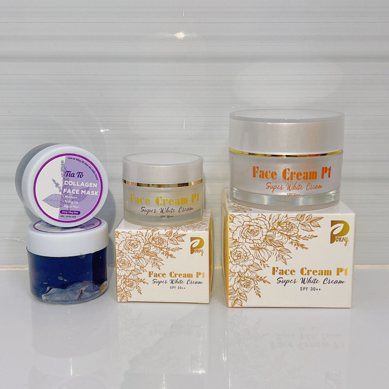 KEM FACE P1 PONRY DƯỠNG TRẮNG DA MẶT TẶNG KÈM QUÀ ( CHÍNH HÃNG )