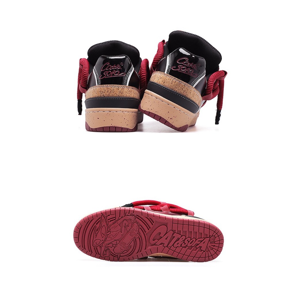Giày Cat&Sofa " Rượu vang nho " Dread Locke