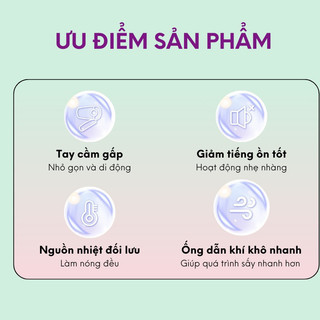 Máy Sấy Tóc Luclac - SN79 UV 2000W Toshiro
