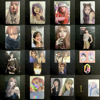 [Có Sẵn] Thẻ ảnh LISA BLACKPINK (Lalisa, Born Pink, The Girls, SSG...)