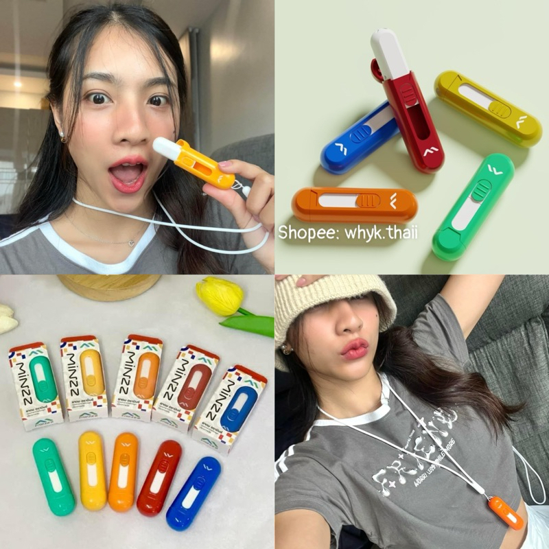 Ống hít mũi Minzz Thái Lan Tor Komkrit hương bạc hà ngọt ngào