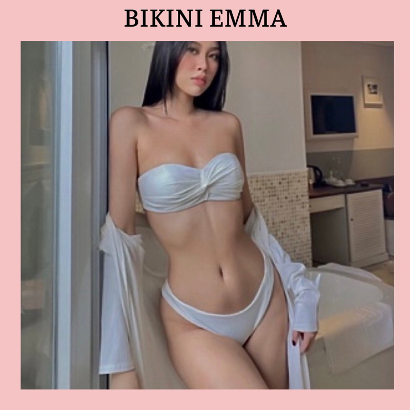 Bikini 2 Mảnh EMMA Xoắn Cup Ngang Có Gọng Mút Dày Nâng Vòng 1 (Full 6 Màu) | BigBuy360 - bigbuy360.vn