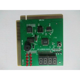 Card test main 4 số PCI, card chuẩn đoán main đời cũ