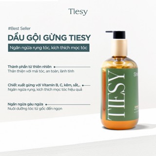 Dầu gội gừng TIESY Ginger Shampoo ngăn rụng tóc, kích thích mọc tóc