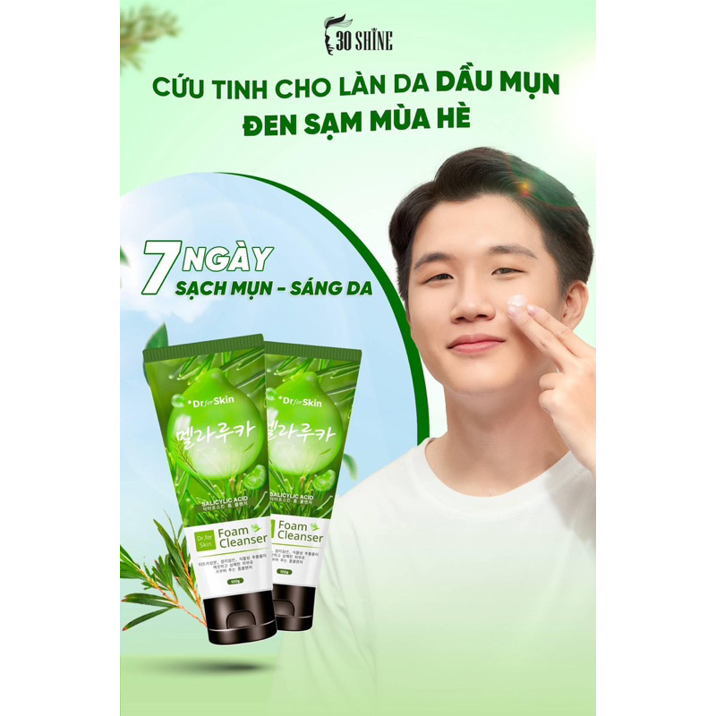 Sữa Rửa Mặt Tràm Trà Skin&Dr Tea tree 100g
