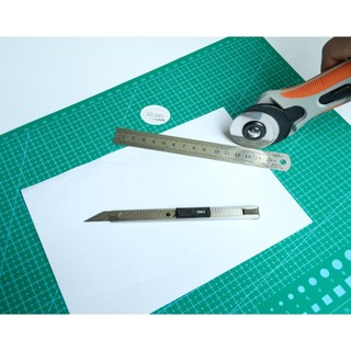 Dao cắt lưỡi tròn 45mm (cắt giấy vải, da, thun, mex v.v) [Dừa Craft]