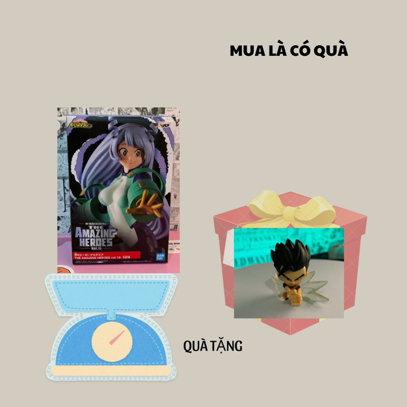 Mô Hình Banpresto My Hero Academia The Amazing Heroes vol 16 Nejire Hado
