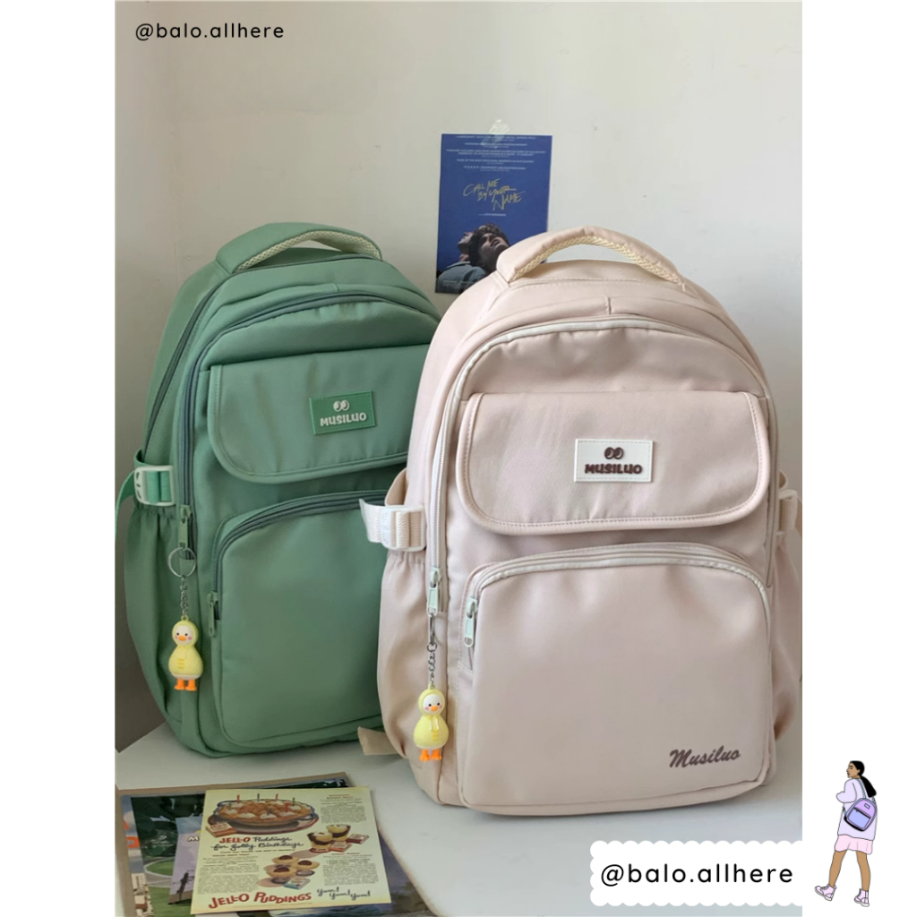 Cặp sách balo đi học nữ thời trang không thấm nước