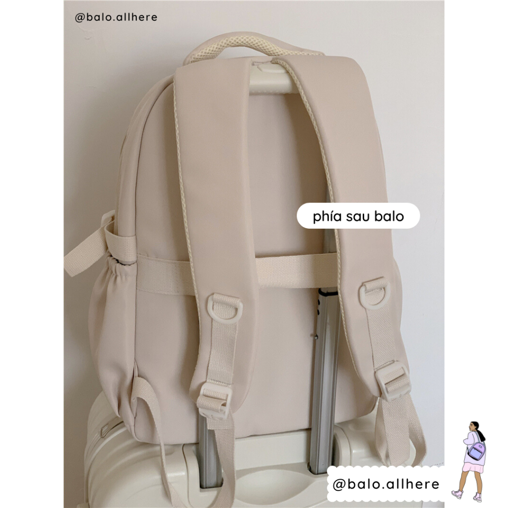 Cặp sách balo đi học nữ thời trang không thấm nước