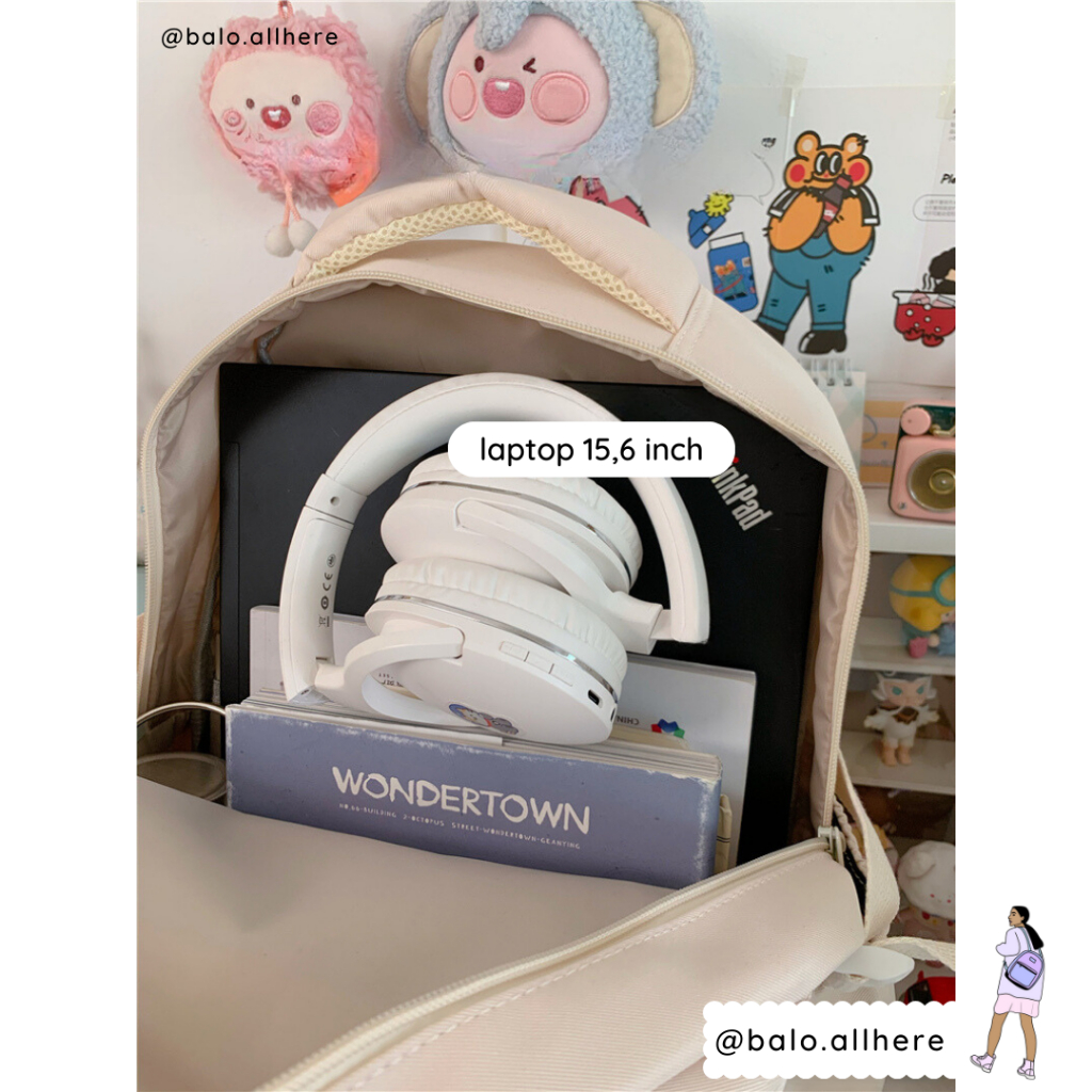 Cặp sách balo đi học nữ thời trang không thấm nước