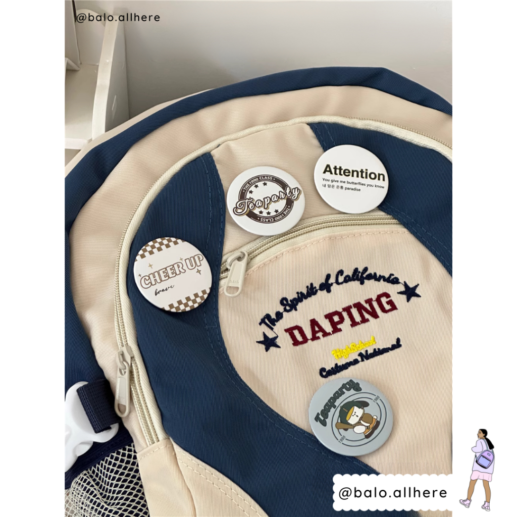 Balo Cặp Sách Đi Học Nam Nữ