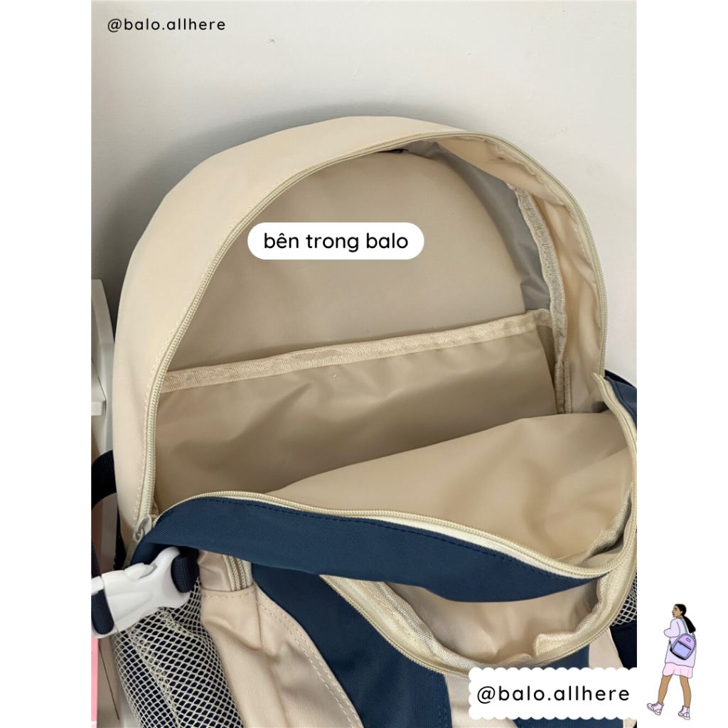 Balo Cặp Sách Đi Học Nam Nữ