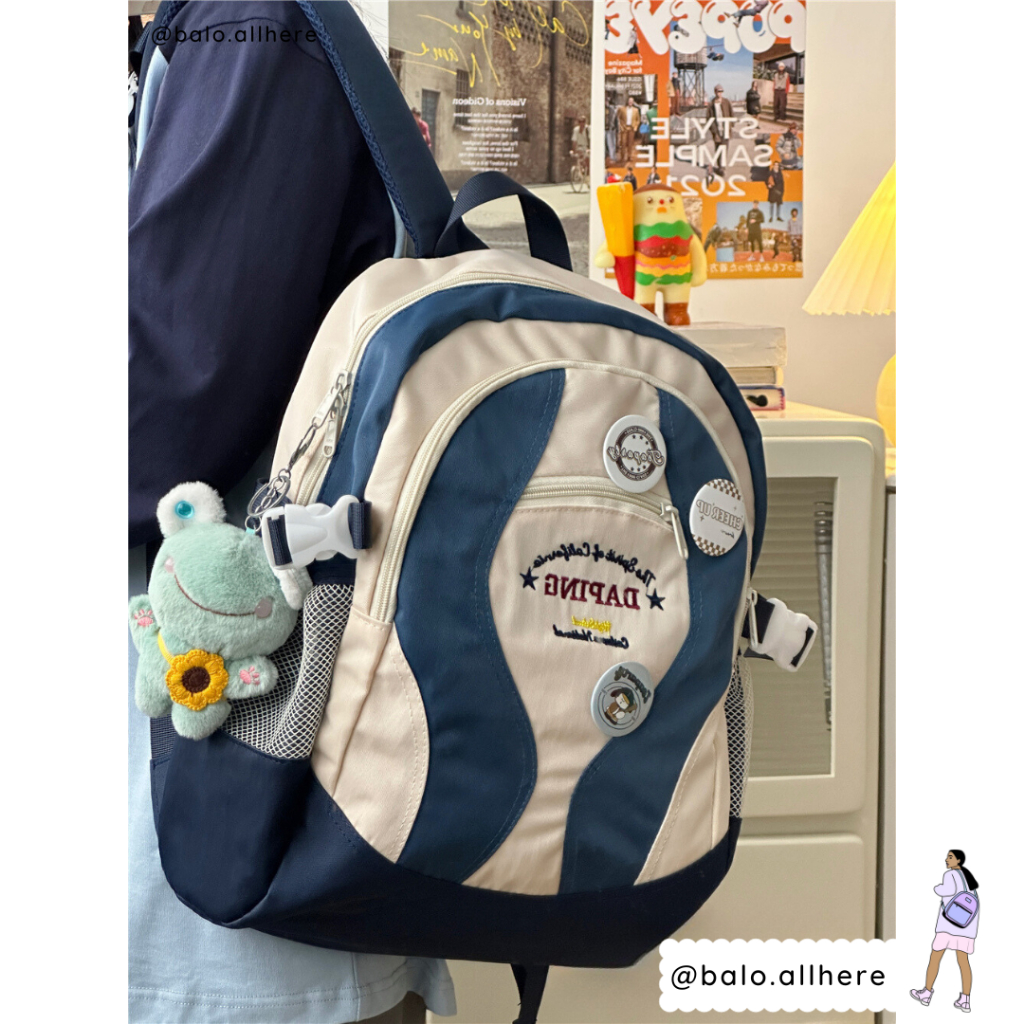 Balo Cặp Sách Đi Học Nam Nữ