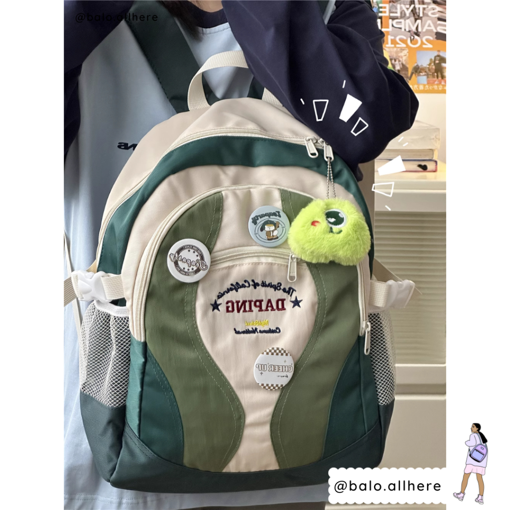 Balo Cặp Sách Đi Học Nam Nữ