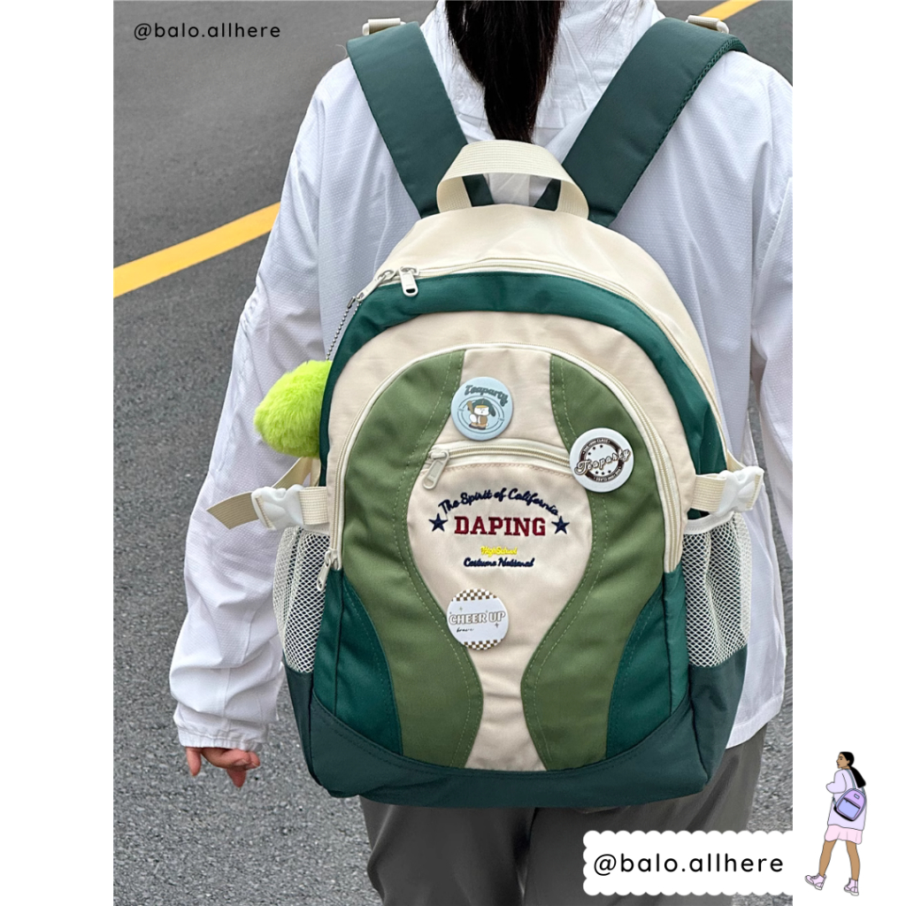 Balo Cặp Sách Đi Học Nam Nữ