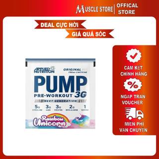 Sample PUMP 3G - Pre Workout - Applied Nutrition (1GÓI) Sản Phẩm Hỗ Trợ Tăng Sức Mạnh, Tập Trung Tỉnh Táo Luyện Tập .