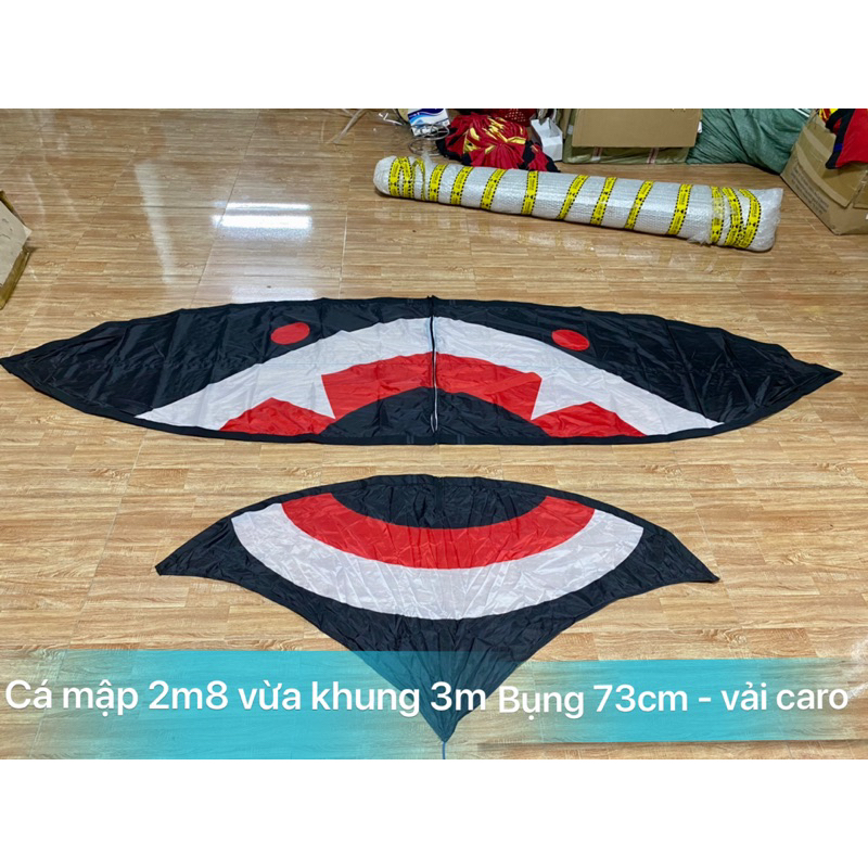 Áo diều lắp ghép Cá Mập