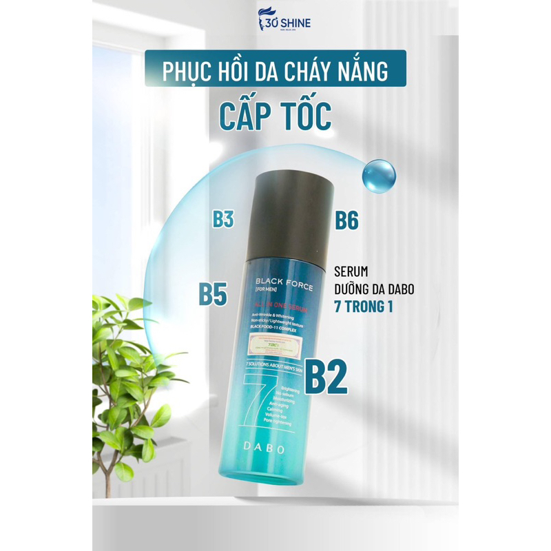 Serum Dưỡng Da Dabo 7in1 Black Force