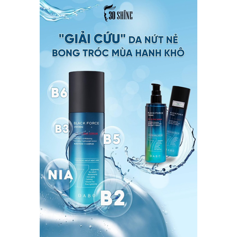 Serum Dưỡng Da Dabo 7in1 Black Force
