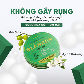 Sáp vuốt tóc Glanzen Prime - Floral | Phiên Đặc Biệt Hương Hoa