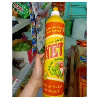 2 chai nước rửa chén NET đậm đặc hương chanh mỗi chai 800g