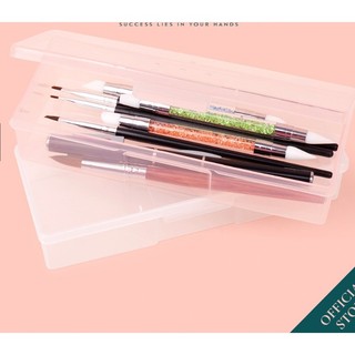 Hộp nhựa đựng dụng cụ làm nail chuyên dụng, hộp đựng dụng cụ nail-mi