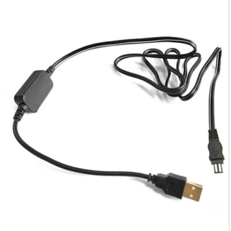 Dây nguồn Adaptor LC200 dùng sạc dự phòng ra nguồn 12v cho máy quay sony.