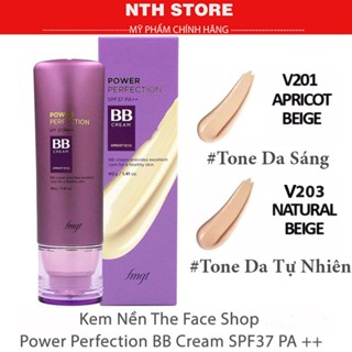  Kem nền BB tím - Kem nền đa năng The Face Shop BB Cream Face it Power Perfection BB tím TFS fmgt 40g 