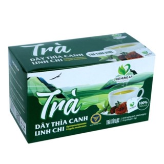 Trà dây thìa canh linh chi giúp hạ lượng đường trong máu. Nấm linh chi giúp sáng mắt, bổ khí, tăng trí nhớ, hỗ trợ tốt t