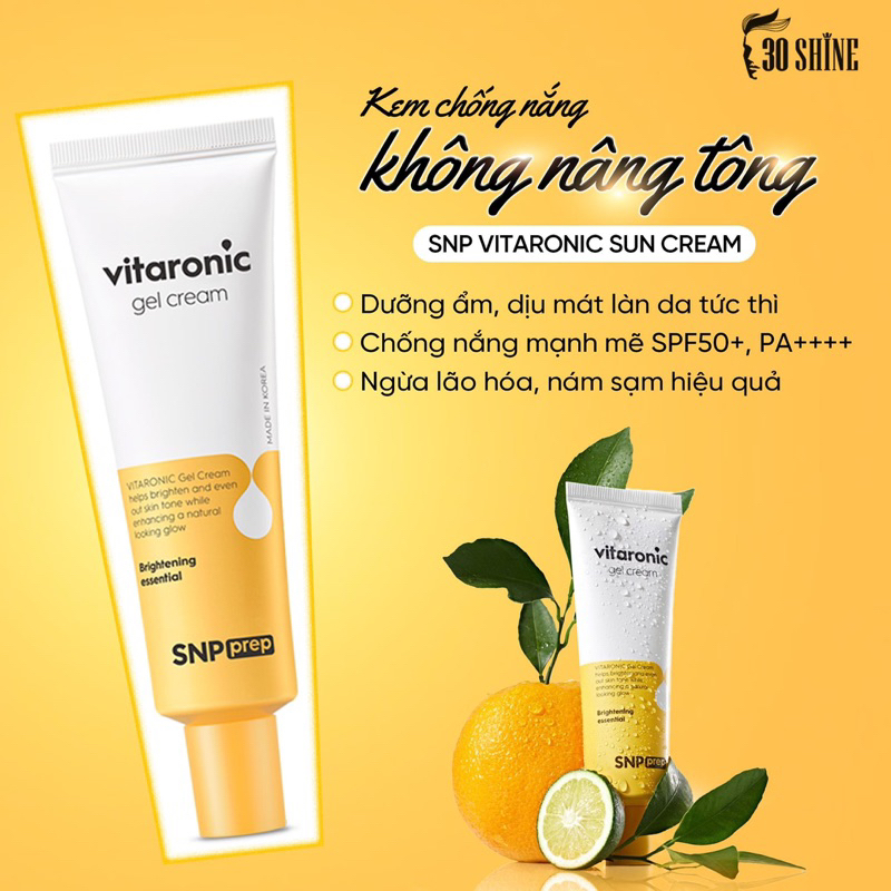 Kem Chống Nắng SNP Prep Vitaronic Sun Cream