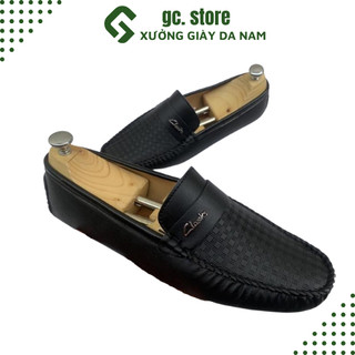 Giày lười da nam lịch lãm, giày tây lười mẫu mới dể phối đồ đủ size từ 38 đến 44cm