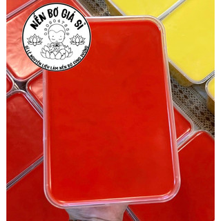 Sáp bơ màu đỏ pha sẵn - 1 hộp 1 kg