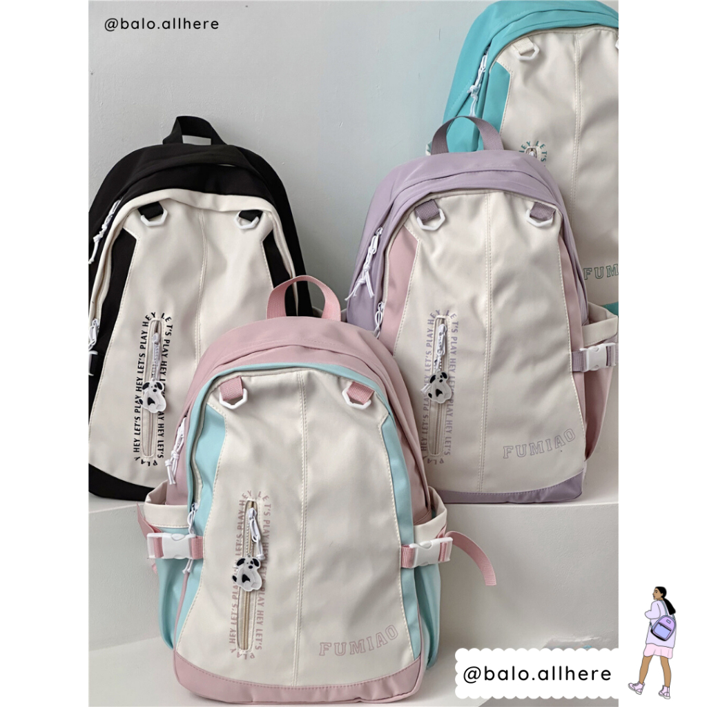 Balo Cặp Sách Đi Học Ulzzang