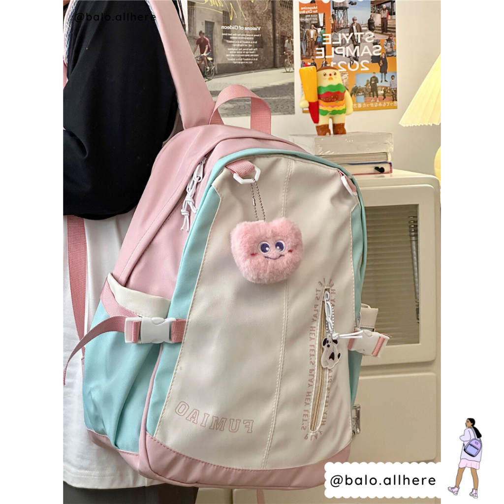 Balo Cặp Sách Đi Học Ulzzang