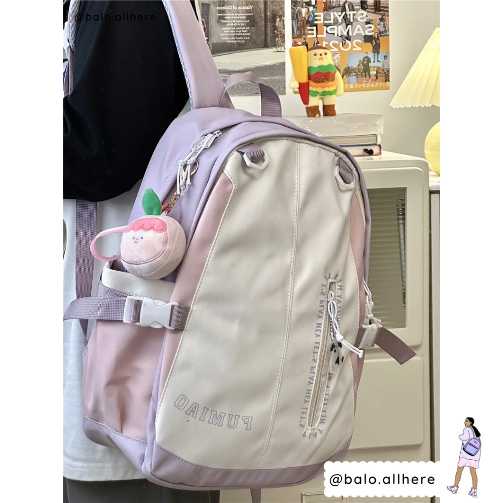 Balo Cặp Sách Đi Học Ulzzang