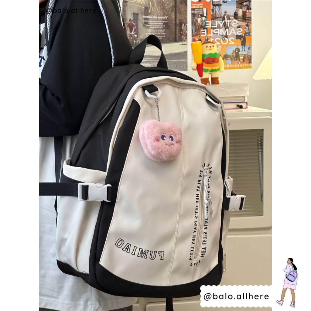 Balo Cặp Sách Đi Học Ulzzang