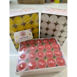 Nến Tealight 100 viên cháy 4h không mùi, không khói