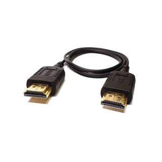 Dây HDMI ra HDMI 60cm siêu nhỏ, siêu mềm, siêu bền. Độ phân giải: 4K, 2K, Full HD