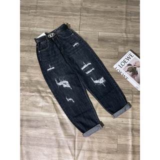 Quần baggy jeans qc rách nhiều cá tính