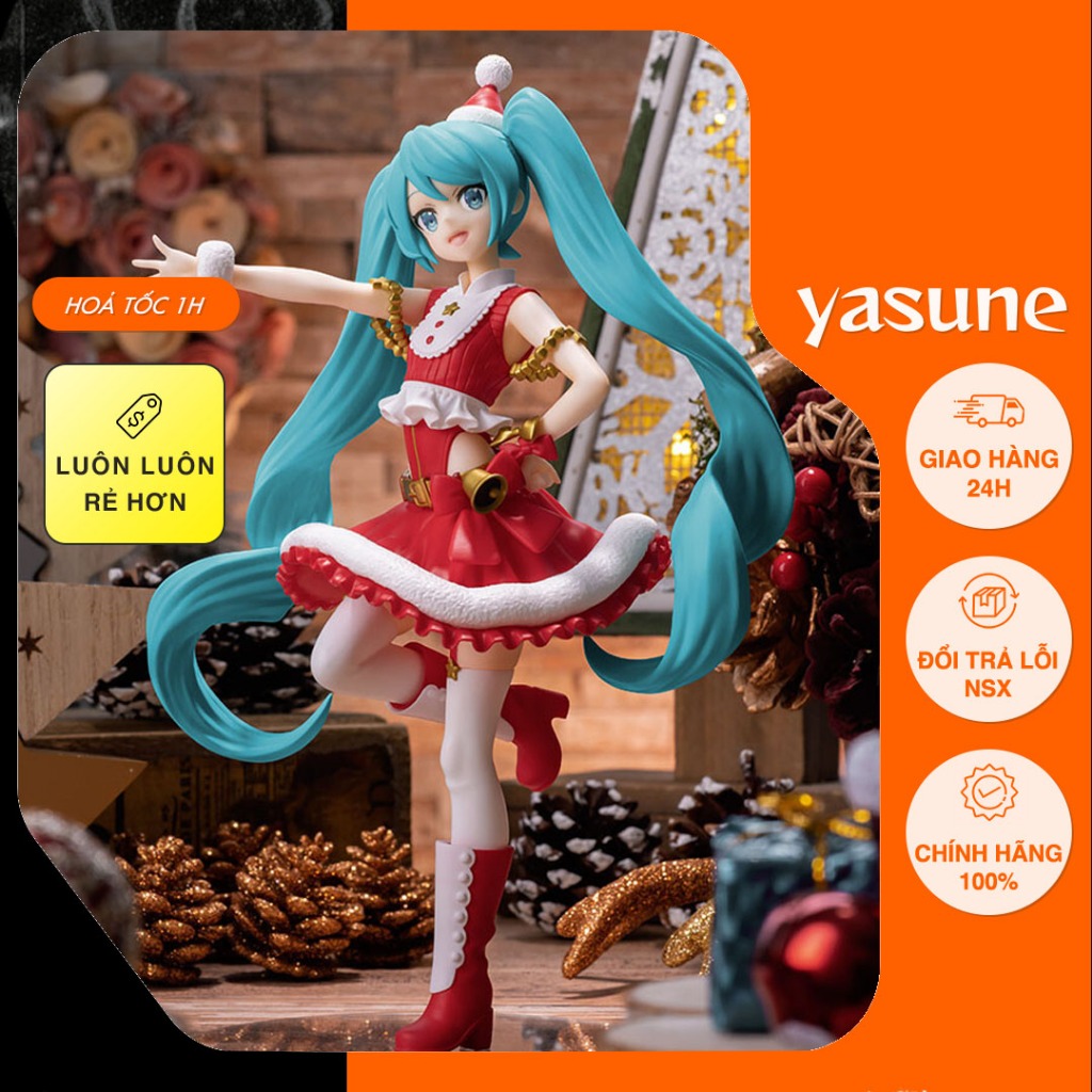 Vocaloid - Hatsune Miku - Luminasta - Christmas 2023 (SEGA) Mô hình figure chính hãng Nhật