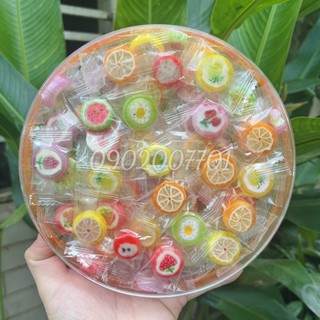 Kẹo tết 2024 - 300g kẹo cứng trái cây thơm ngon