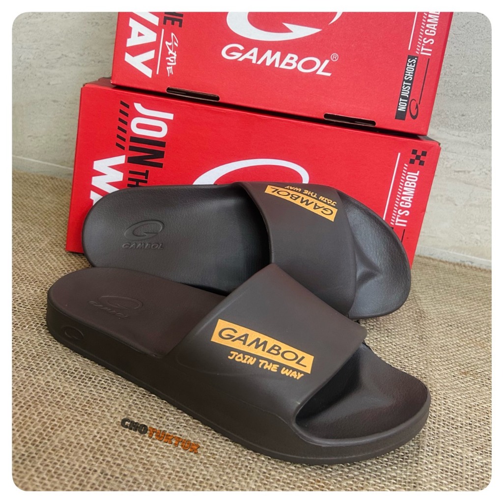 Dép nam dép Thái Lan quai đúc nam nữ Gambol 42184